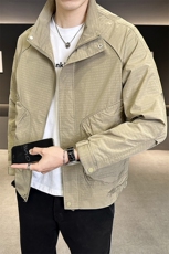 抖音立领休闲百搭外套男装夹克C317-7066-P110，男装夹克，电商C317