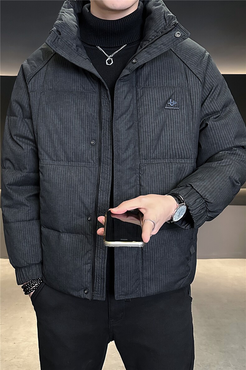 M-3XLB3539902P200黑立领2025冬羽绒服【标50控活动价298】,男装羽绒服,电商B353