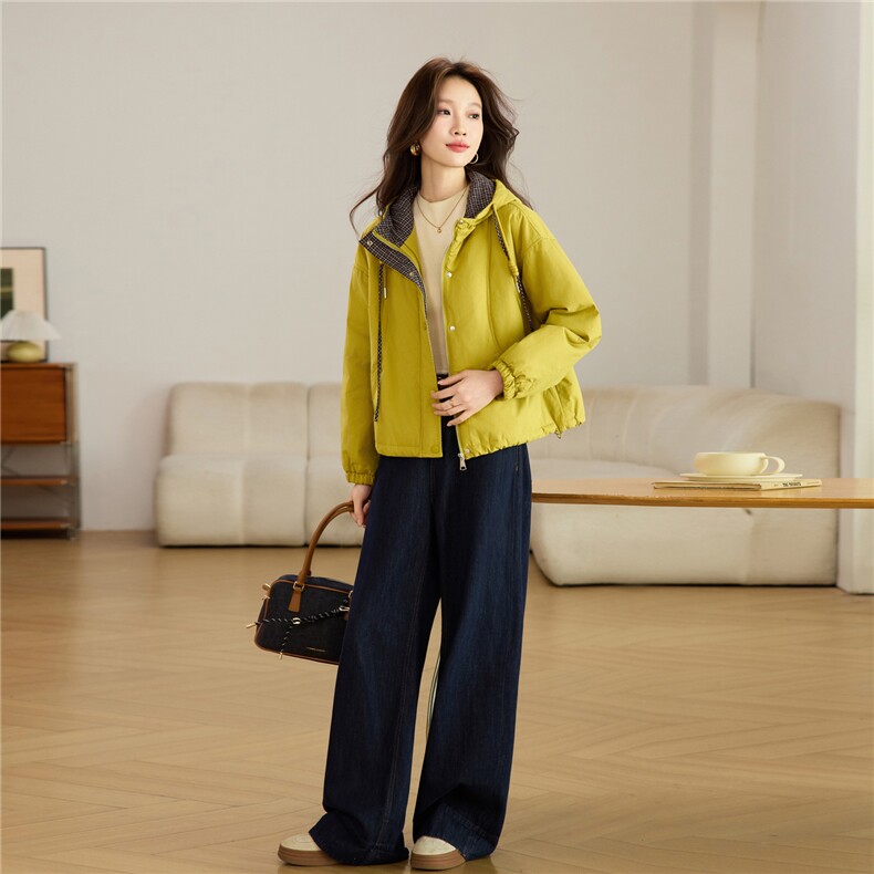 现货！！！！薄款连帽棉服女,女装棉衣/棉服,素月