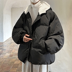 控128加绒面包服男大码羊羔毛棉衣男MY16315-P100，男装棉衣，电商A040