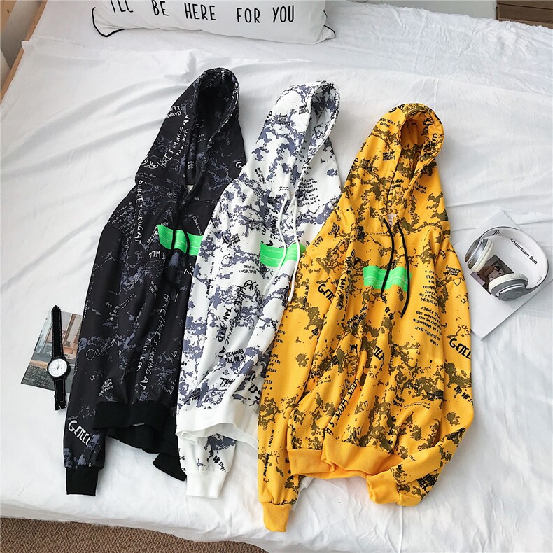 703-W195秋冬薄绒卫衣数码印花潮流卫衣,男装卫衣,星座703