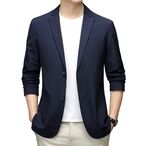 BW33611钱塘2020-2中年男士休闲单西简约百搭修身西服外套P165图片