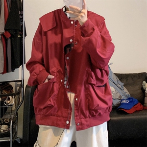 错位门禁飞行员夹克男外套男棒球衣服XH26-P70