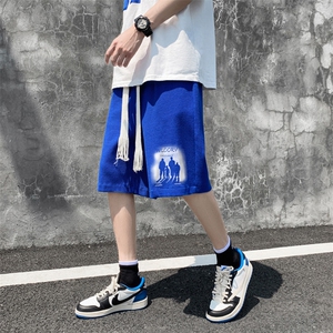 华夫格！运动裤卫裤男华夫格短裤沙滩裤衩休闲裤子男HFD50-P25图片