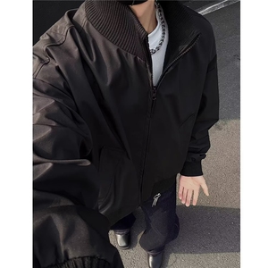 棒球服短款外套男春款美式飞行员夹克男款春秋上衣冲锋衣图片