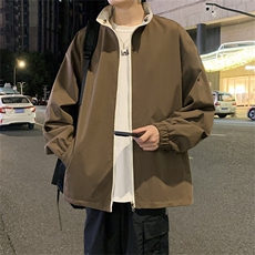 现货户外夹克男双面穿立领上衣外套支持二开JK836-P60，男装夹克，电商B306