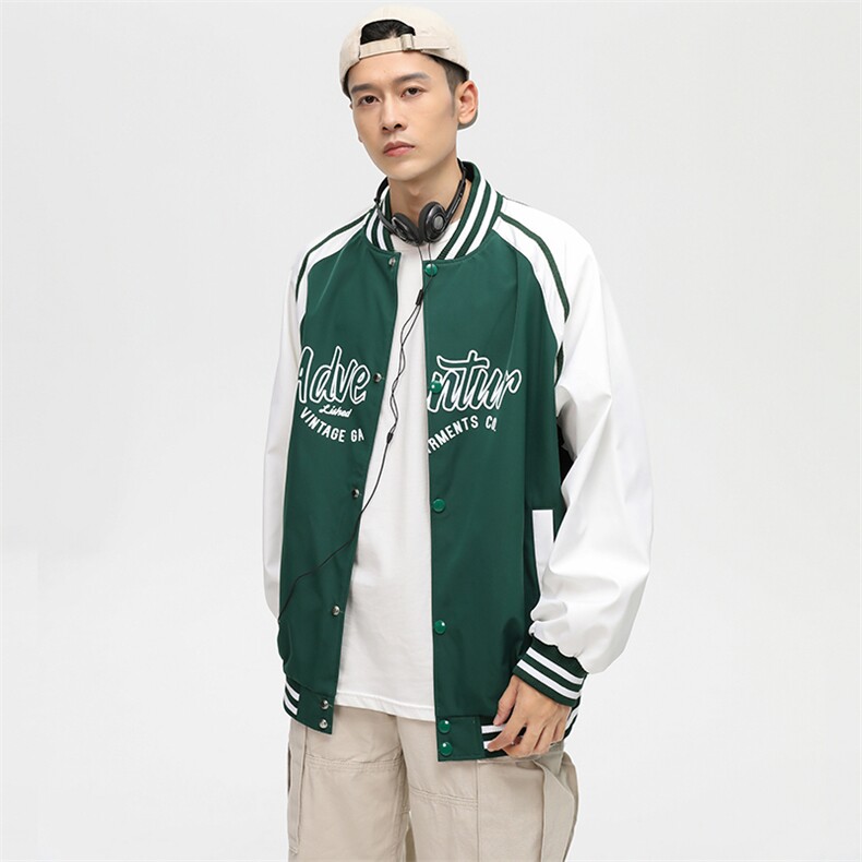 秋季新款无影墙针织外套潮牌棒球服WT2409-P80控138,男装夹克,星座717