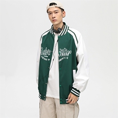 秋季新款无影墙针织外套潮牌棒球服WT2409-P80控138，男装夹克，星座717
