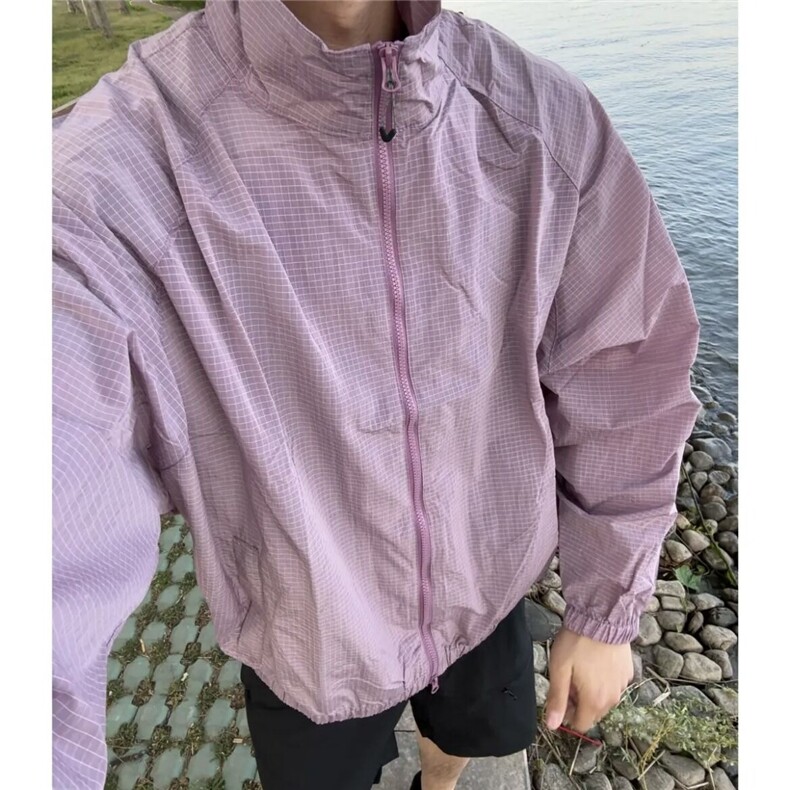 冰丝户外防晒衣男款夏季防紫外线外套轻薄透气防晒服YA196-P50,男装防晒衣,星座208-5