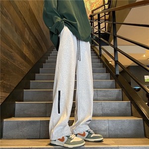 抖音品质港风春季新款简约宽松百搭休闲卫裤B315-K24003-p50控68图片
