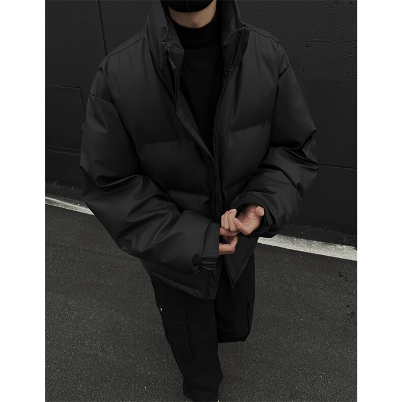 档口图美式高街刺绣PU皮棉服棉袄高级感加厚保暖棉衣MY758-P108,男装棉衣,星座1213