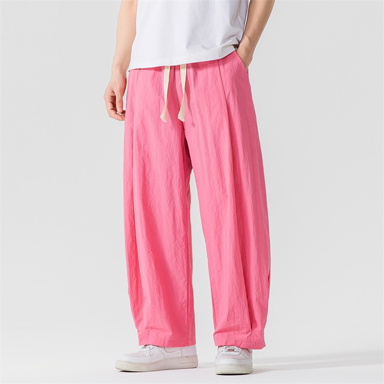 夏季新款大码日系港风工装宽松休闲直筒阔腿裤美式情侣K311/P55，男装工装外套，钱塘713