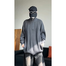 立领毛衣男针织衫上衣内搭打底衫KD653-P55，男装针织衫/毛衣，电商D312-1