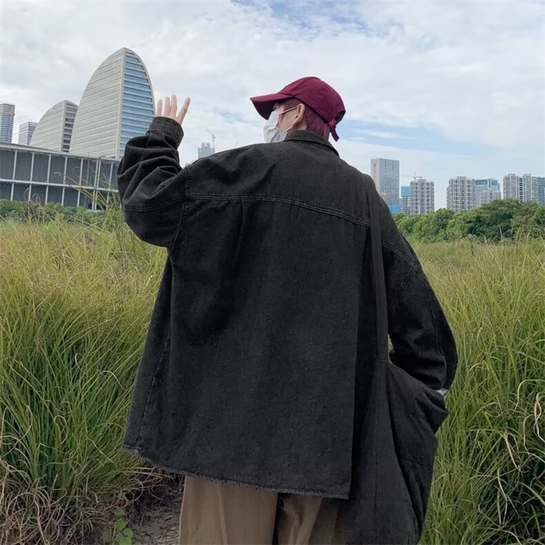 长袖衬衫男港风日系韩版潮流帅气衬衣FC021P40,男装衬衫,星座1116-2