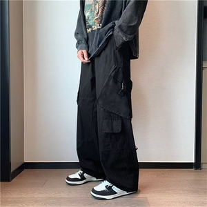 男秋季新款港风休闲裤G3101P58图片