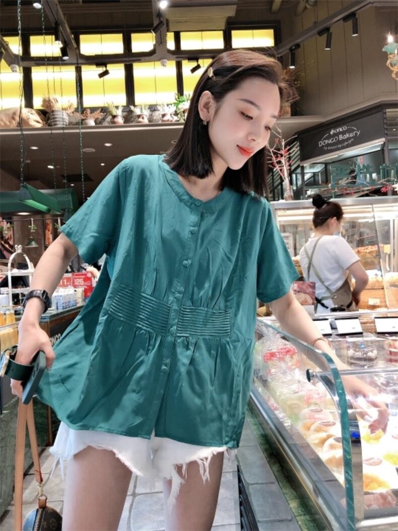 一杭王炸款雪纺上衣，百搭，女装，一杭