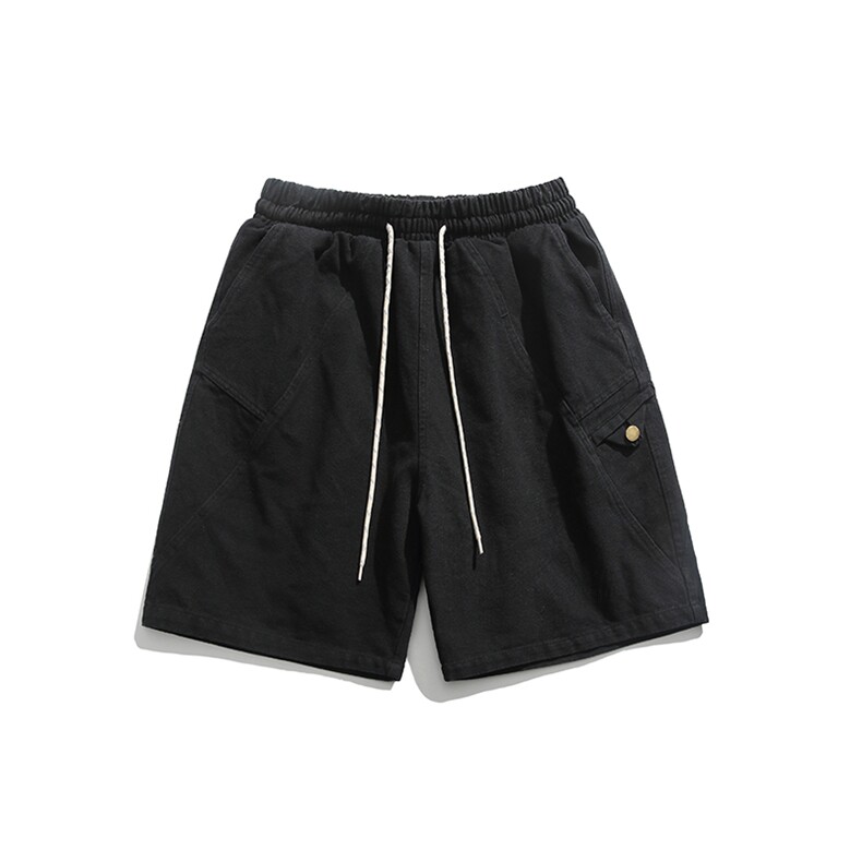 外27-2GANYOU日系水洗做旧2X2帆布复古短裤DK15-P75,男装休闲裤,新杭派外27-2