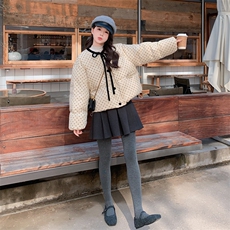 新款主推波动50绒羽绒服2675-P245-K368，女装短外套，2C129