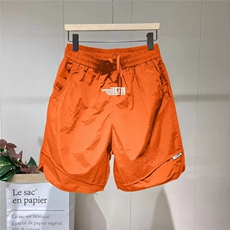 夏季百搭短裤男潮牌潮流宽松运动速干五分中裤直筒休闲沙滩大裤衩，男装休闲裤，电商B212（原钱塘6029）