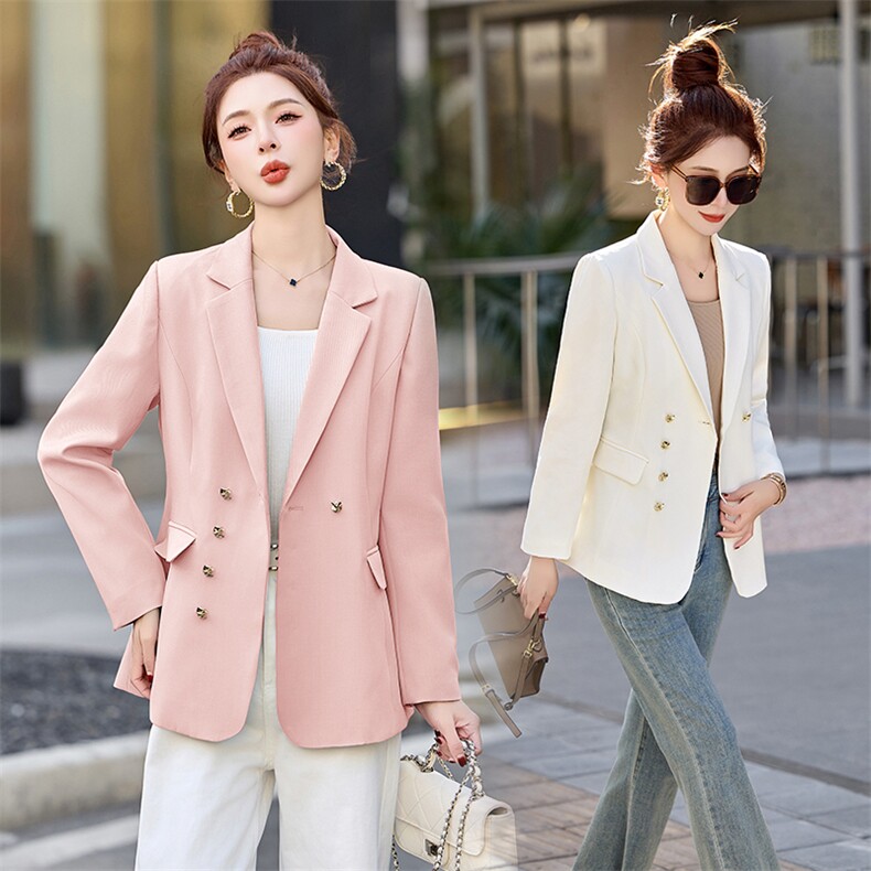 小西装外套女2025新款春秋气质名媛高级感小个子流行休闲西服上衣,女装短外套,涵亦佰惠