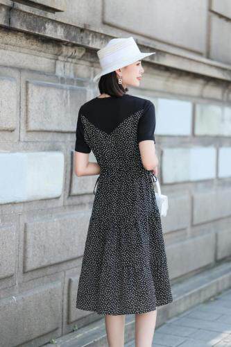 碎花裙，女装，维茜