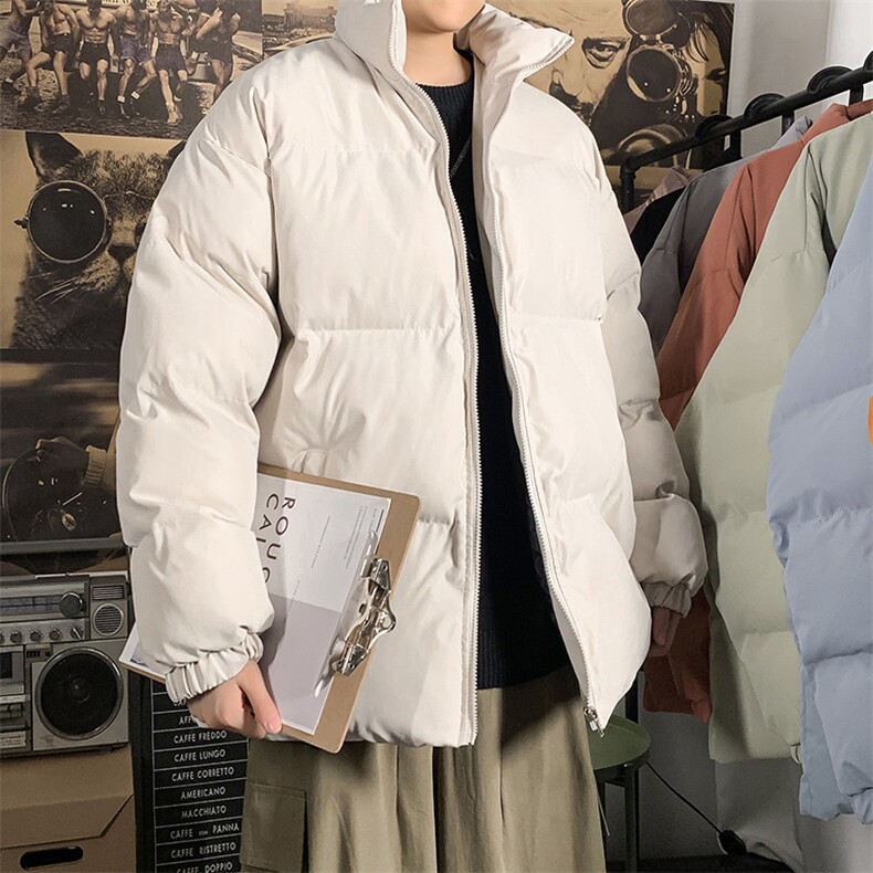 港风2025秋冬新款棉衣男帅气立领韩版潮流A177-M288-P5588,男装棉衣,电商A177