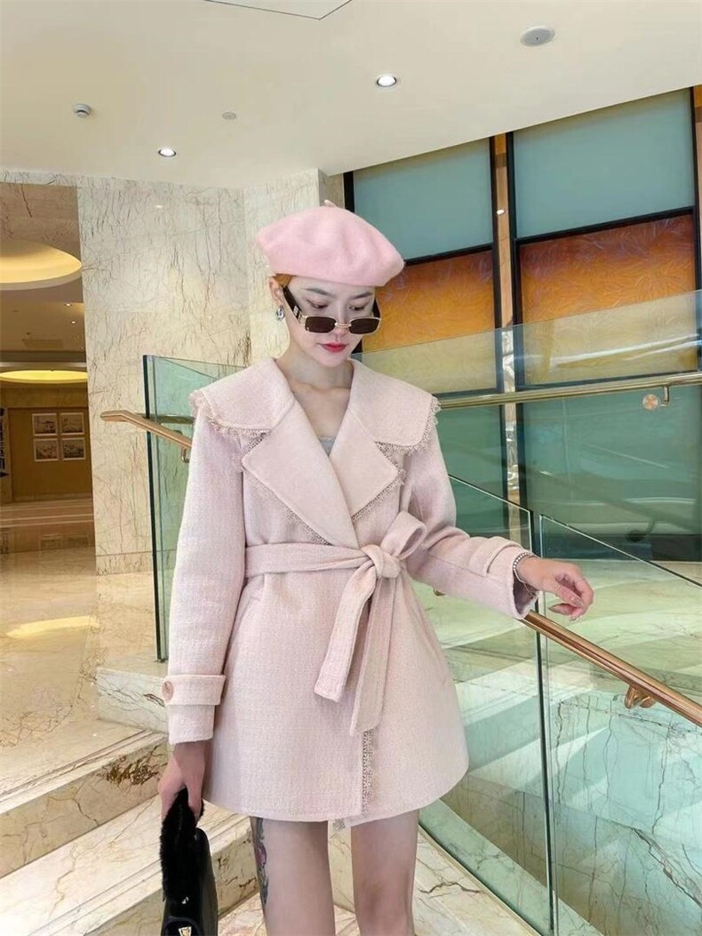 羊绒大衣，女装，MST