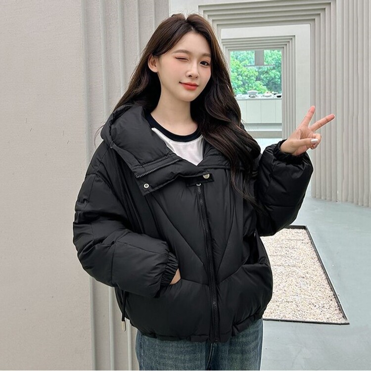 短款冬季2025新款棉服女宽松小个子加厚韩版面包棉衣外套潮搭休闲,男装棉衣,星座218-8