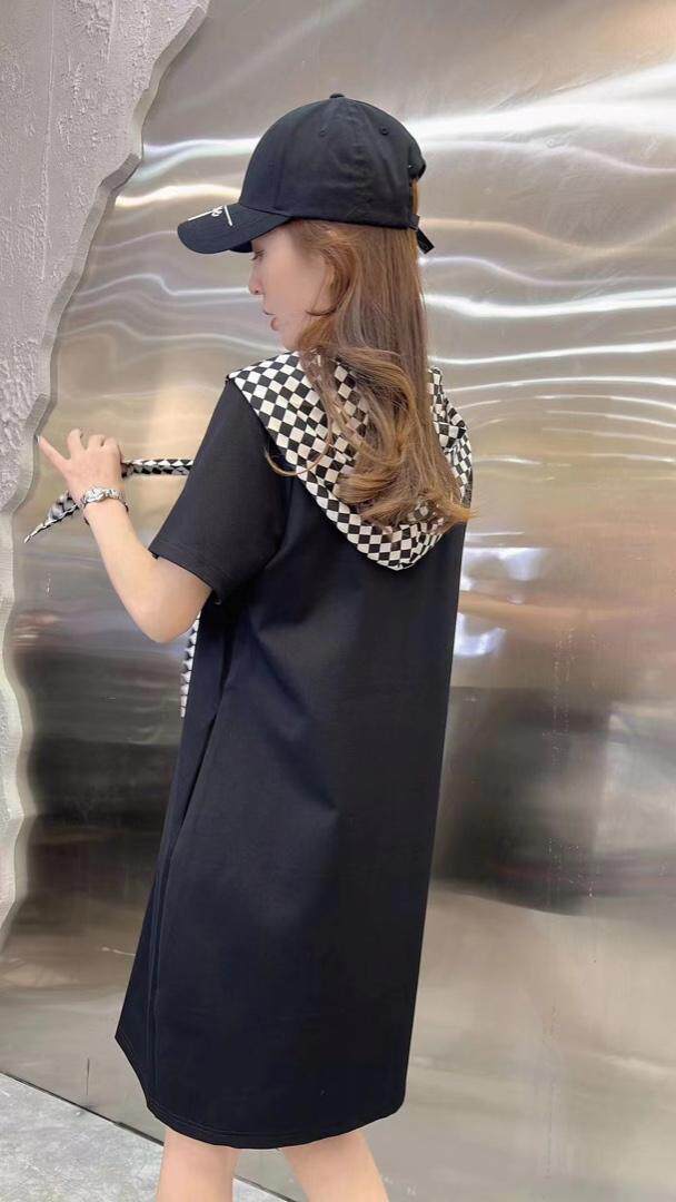 夏季新款小玩偶时尚连衣裙，女装连衣裙，蕃米莉