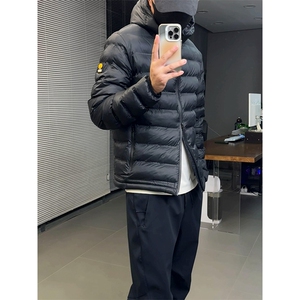 高品 户外轻量胶囊旅行家无缝压胶连帽棉服棉衣男女 A1224-P115图片