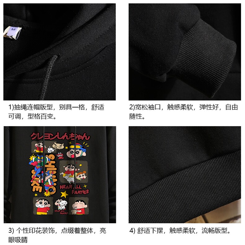 WY2311-P35加绒款-P40纯棉连帽卫衣男大码运动帽衫宽松薄砖墙,男装卫衣,电商A040A