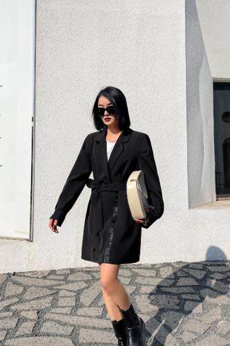 现货春款泡泡袖西装,女装西装,ZTS