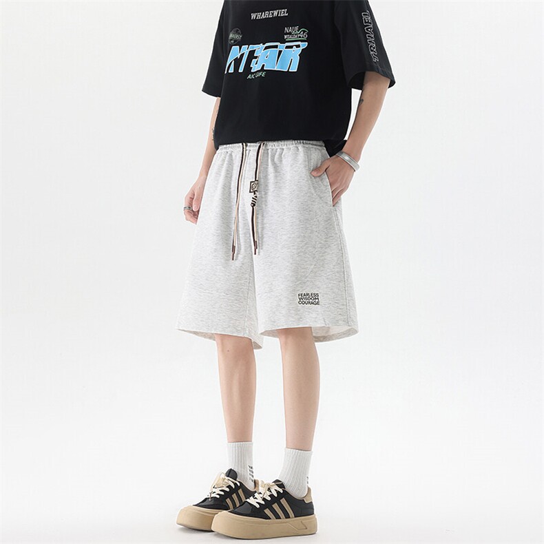 8XL-M抖音品质特大码ins潮流亮色休闲短裤印花五分裤DK1521P35,男装休闲裤,电商D206-1