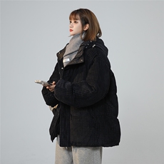25年特殊面料羽绒棉服港风中性潮牌连帽棉衣外套A170-M861-TP100，男装棉衣，电商A170