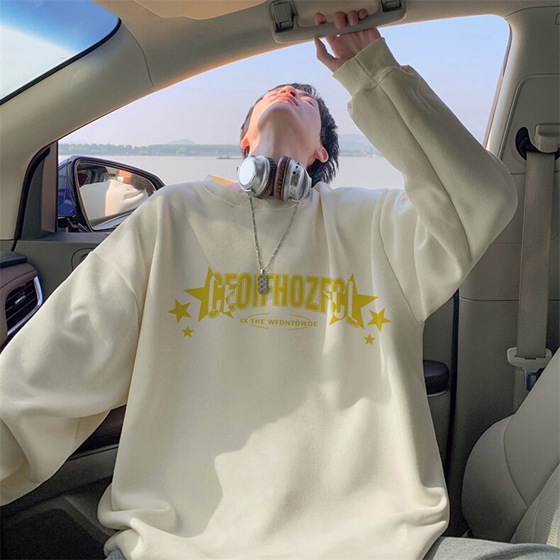 抖音得物供货可提供视频2024秋冬新款重磅美式卫衣DY5726,男装卫衣,电商A486