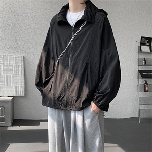 FS1138-特P45 控78 防防紫外线轻薄大码防晒衣UPF50+ (帽可拆卸)图片