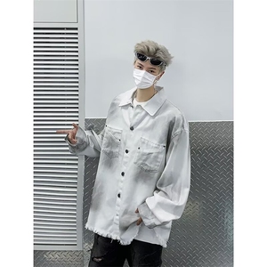 秋季新款美式复古夹克水洗外套  J7008 P68图片