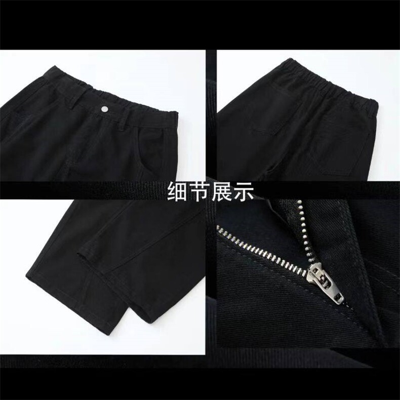 抖音现货弯刀裤美式复古工装裤男女高级感宽松裤子KZ009P45,男装工装外套,电商D325