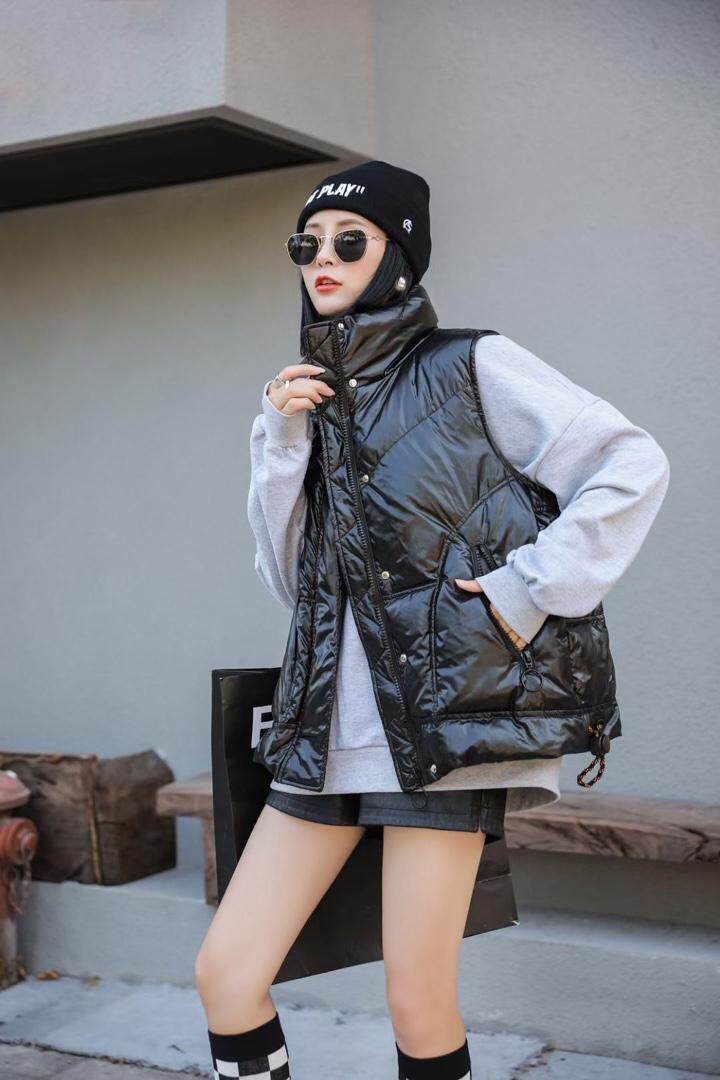 冬装新款羽绒马甲现货，女装马甲，汐悦