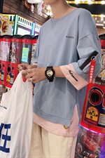 港风雷电商95%棉5%聚酯纤维夏装短袖T恤男装T18838-P30，男装T恤，电商A128
