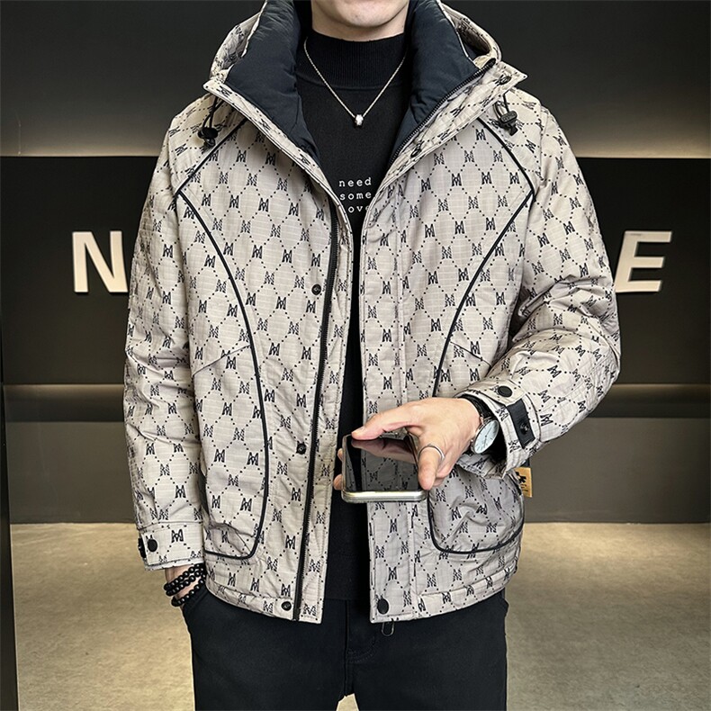 新标50白鸭绒羽绒服男数据款连帽外套男上衣B317/Y5507/P235,男装羽绒服,电商B317