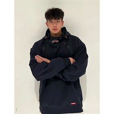 706-1-WY2123-P68特P现货秋季美式重磅鲨鱼嘴连帽卫衣外套，女装短外套，星座706-1