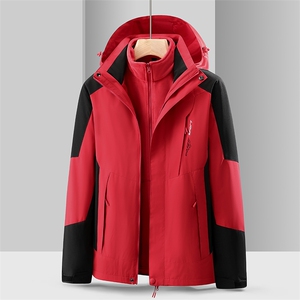 三合一可拆卸冲锋衣外套春秋冬男女防水防风登山夹克SZ1818-P130