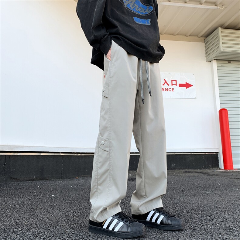 春季新款美式ins机能高冲锋街裤直筒排扣工装裤男895-特P25控58,男装工装外套,电商C305A