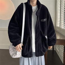 D329-QM544-特P100-控158冬季加厚羊羔毛棉衣工装外套，男装棉衣，电商D329
