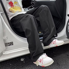 冲锋裤子男美式机能设计感降落伞兵裤高街宽松休闲长裤M6833-p43，男装休闲裤，星座1008