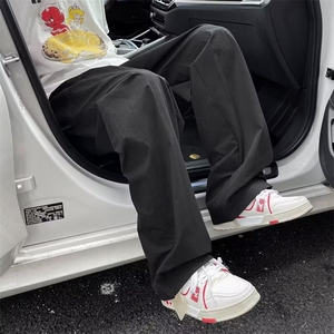 冲锋裤子男美式机能设计感降落伞兵裤高街宽松休闲长裤M6833-p43图片