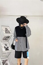 2022—假两件衬衫，女装衬衫，雷洛奇丽