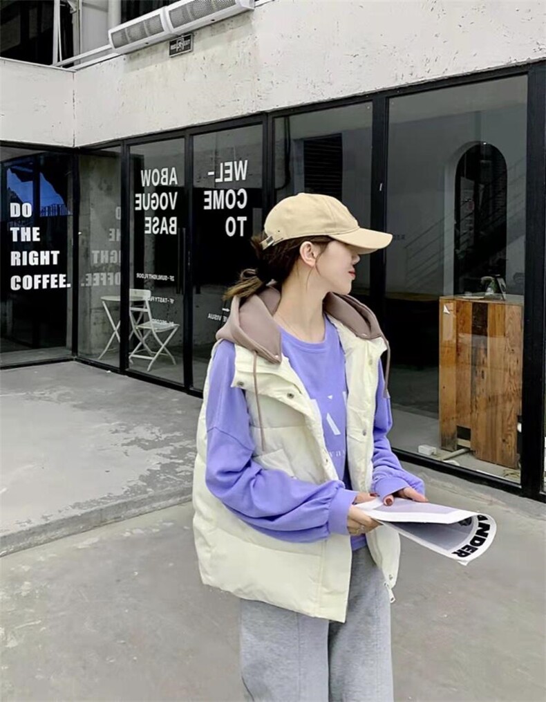 马甲外套，女装马甲，紫葡萄