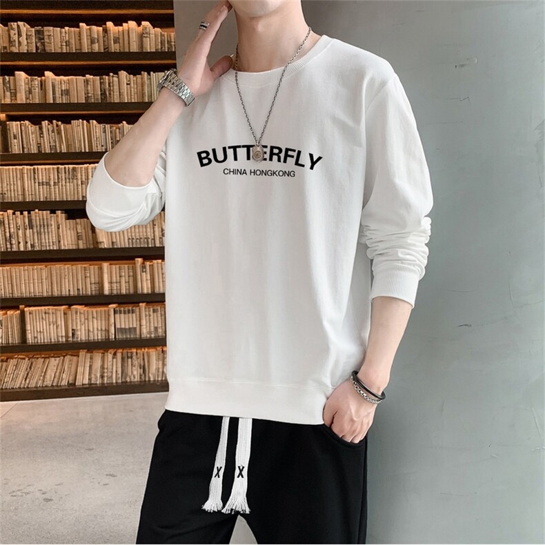 货源秋冬青少年男士字母印花卫衣两件套大码TZ8075,男装卫衣,星座1816-2（原1210–2）
